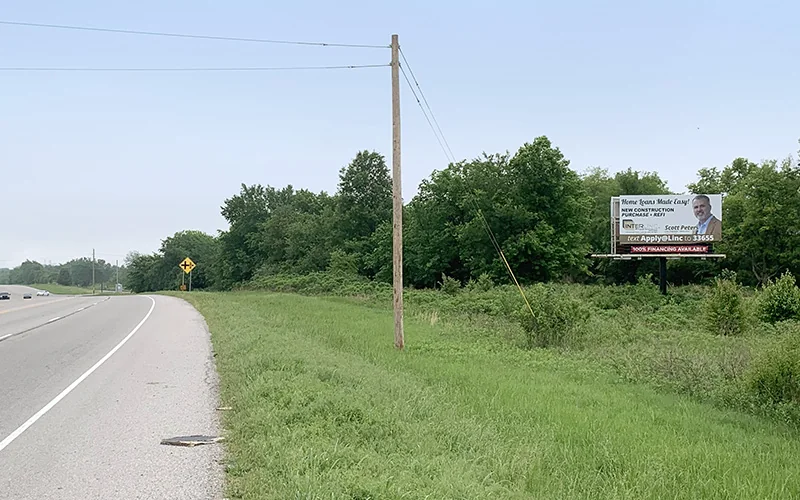 Gordon billboard #7 in Coweta, south face