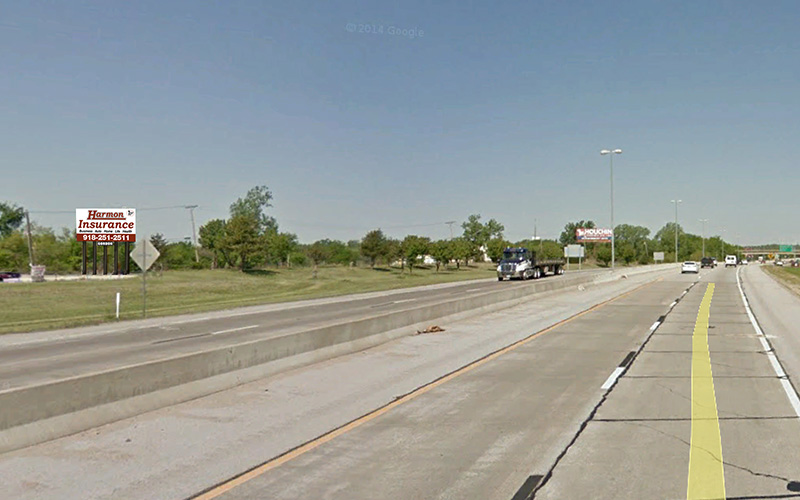 Gordon billboard #75 in Broken Arrow, east face