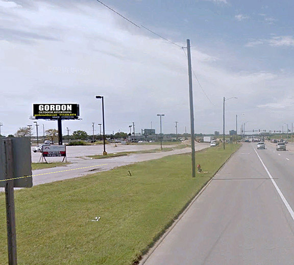Gordon billboard #51 in Wichita, east face