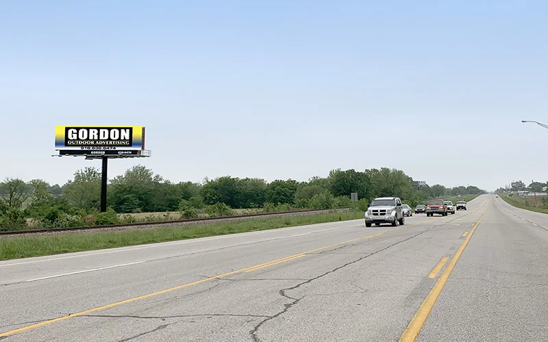 Gordon billboard #1 in Coweta, south face